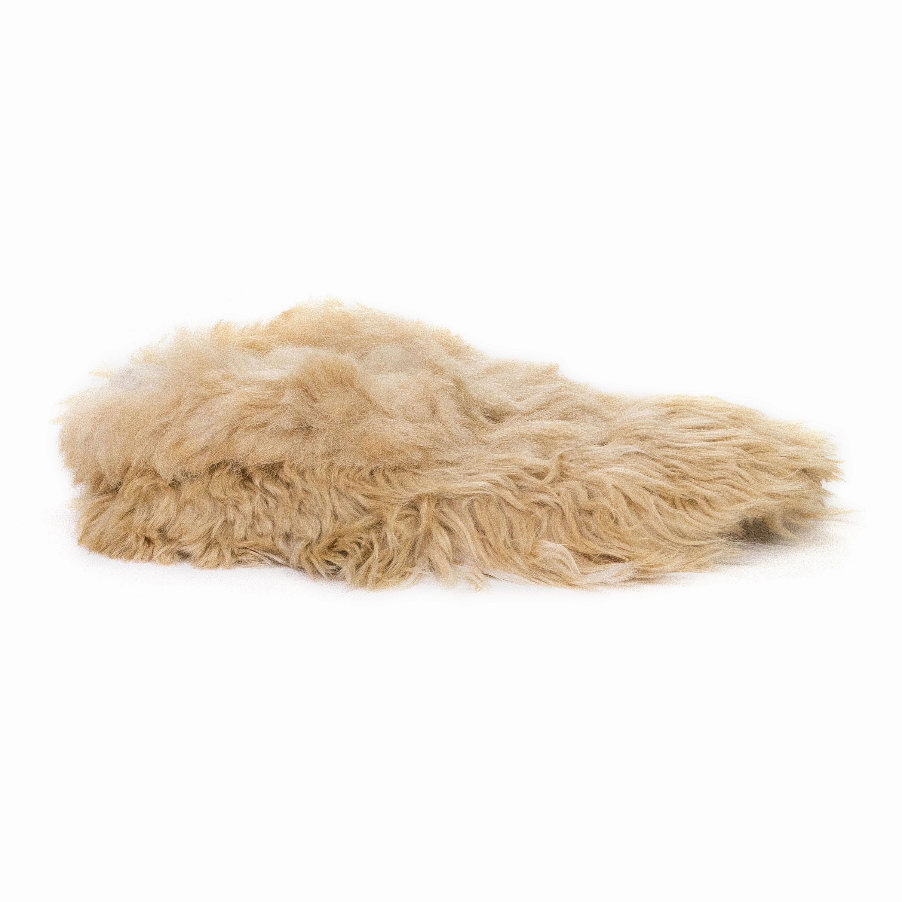 ReflectiveDetails Ventilated BEIGE TG LONG HAIR SLIPPERS