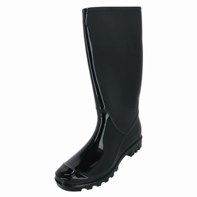 Heavy Trail Women's Solid Color Water Resistant Rain Boots