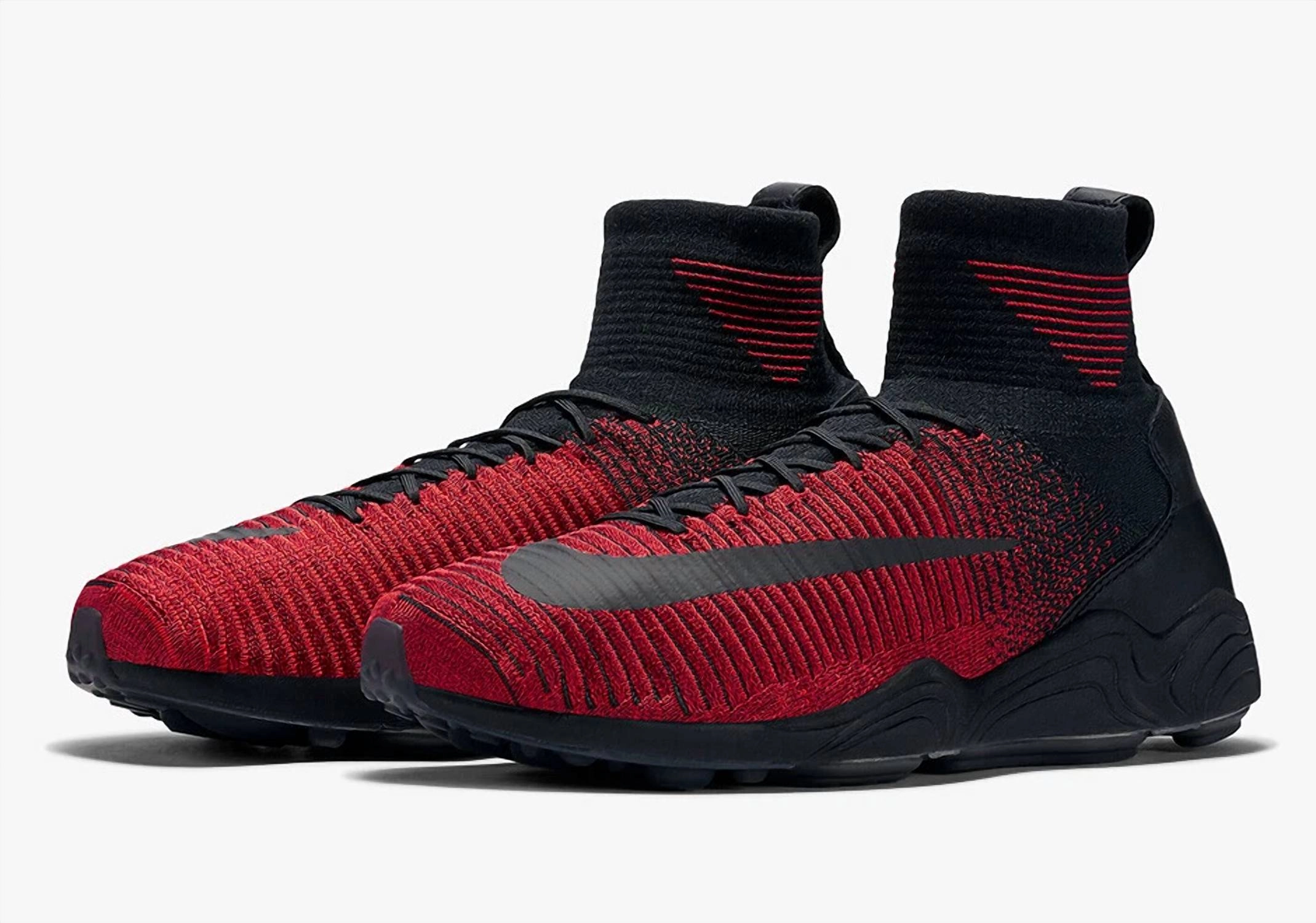 5K Men's Zoom Mercurial Xi 11 Flyknit Fc Shoes In Red