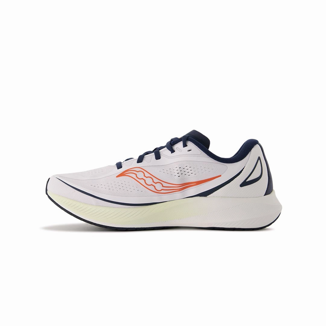 Saucony - Men's Mirage Flow Shoes (S28214-4) running in humid conditions