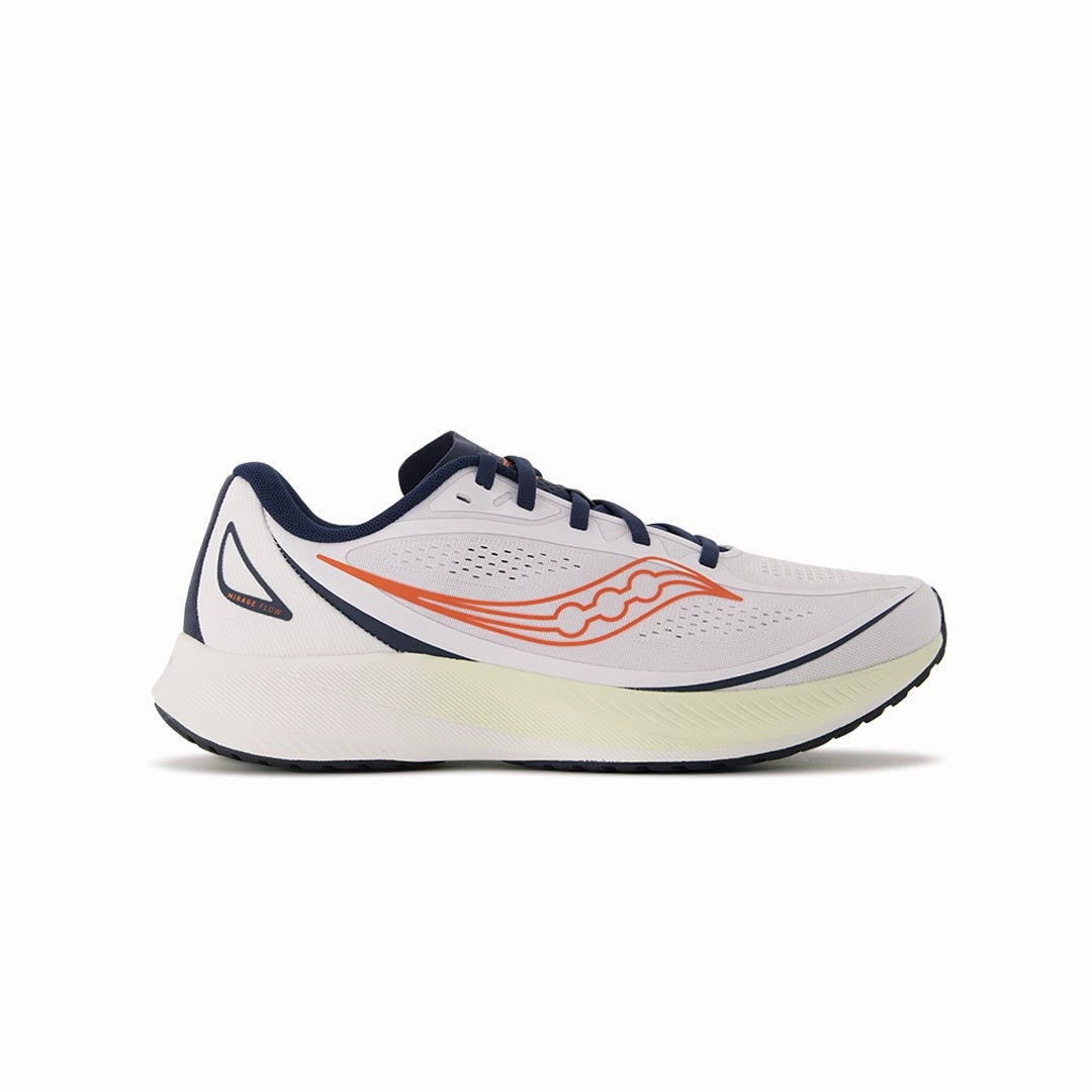 Saucony - Men's Mirage Flow Shoes (S28214-4) running in private tracks shoes