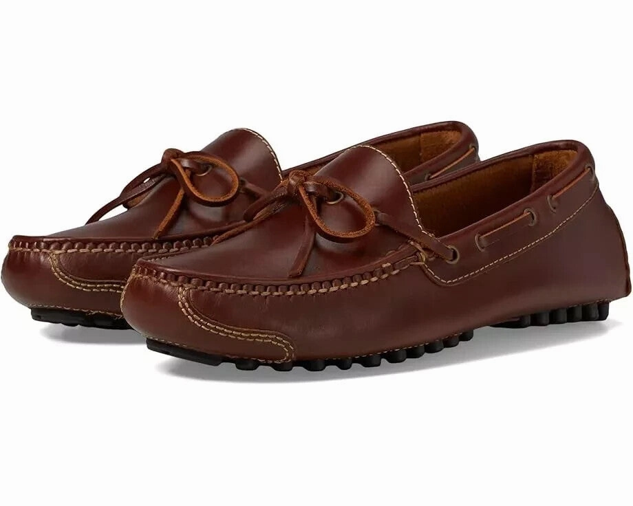 Cole Haan Gunnison Driver Loafer Mens Brown Leather Slip On Casual Shoes KHD2039 (Brown,9.5) static - free shoes Luxury Shoes