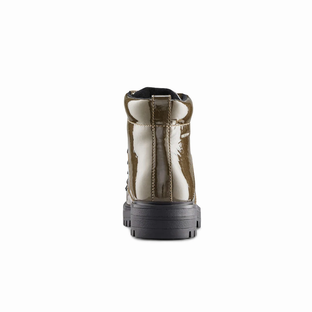 Air Flow Cougar - Women's Nash Ankle Boots (NASHCPL-STONE)