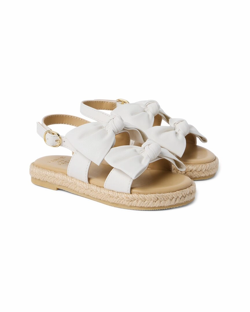 Leisure Life Janie and Jack Bow Espadrille Sandal