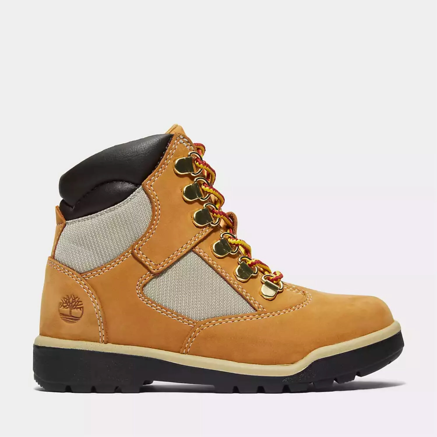Timberland 6 Inch Field Boot Wheat Nubuck  TB-044993-231 Grade-School Outdoor Use Seamless Comfort City Walking