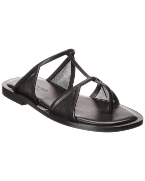 Ferragamo Gioventu Leather Sandal Toe Freedom