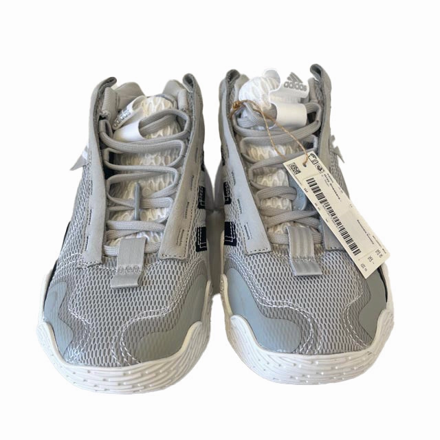 ergonomic Comfortable Step Adidas Girls Gray Basketball Sneakers