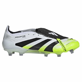 Predator Elite Fold-Over Tongue Firm Ground Unisex Football Boots Sturdy Base