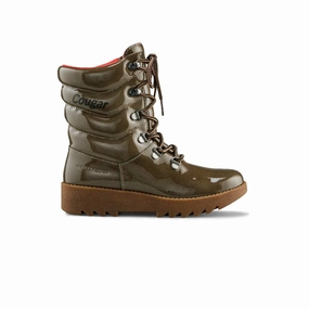 Cougar - Women's 39068 Patent Shoes (39068PATENT-STONE) Construction Grade