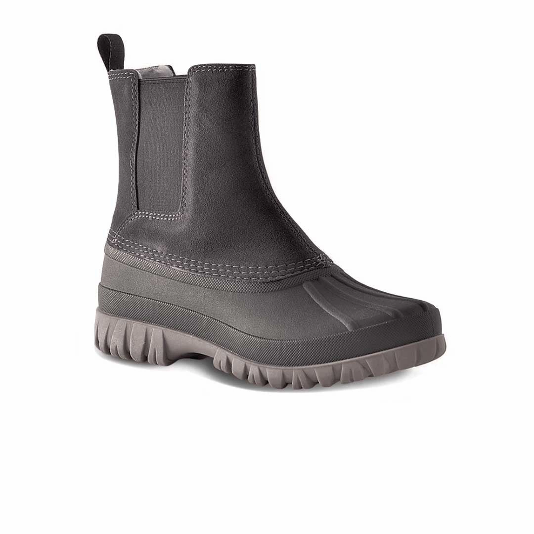 Clean Silhouette Durable Shell Outdoor Trek Cougar - Women's Cola Suede Boots (COLA-BLKPEW)