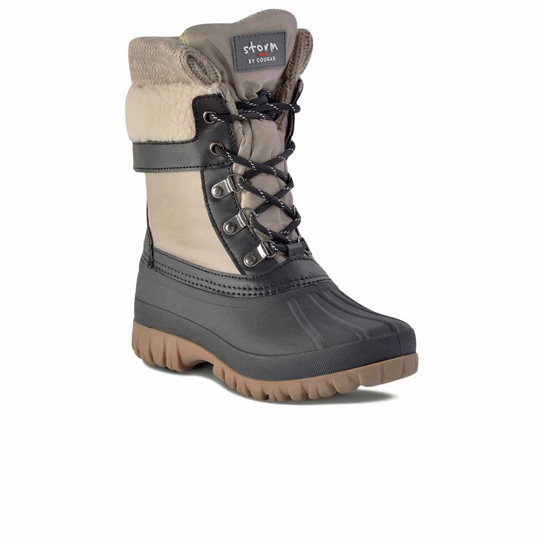 Canvas Comfort Lining Comfort Seeker Cougar - Women's Creek Nylon Winter Boots (CREEK-BLKMUSH)