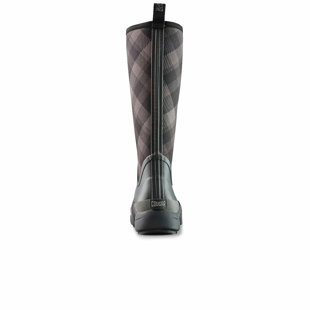 Cougar - Women's Richmond Rain Boots (RICHMOND-BLKPLD) Low Profile Rain Friendly