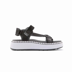 Outdoor Ready Shoes Stylish and Practical Cougar - Women's Spray Luxmotion Nylon & Suede Water Friendly Sandals (SPRAY-BLK)