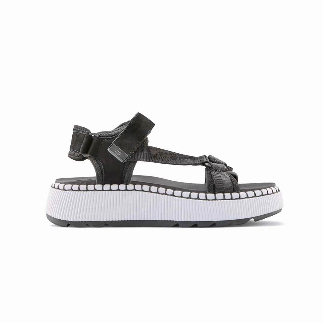 Outdoor Ready Shoes Stylish and Practical Cougar - Women's Spray Luxmotion Nylon & Suede Water Friendly Sandals (SPRAY-BLK)