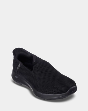 Heel Stability honeycomb - cushion shoes Go Walk Joy Slip In Black/Black