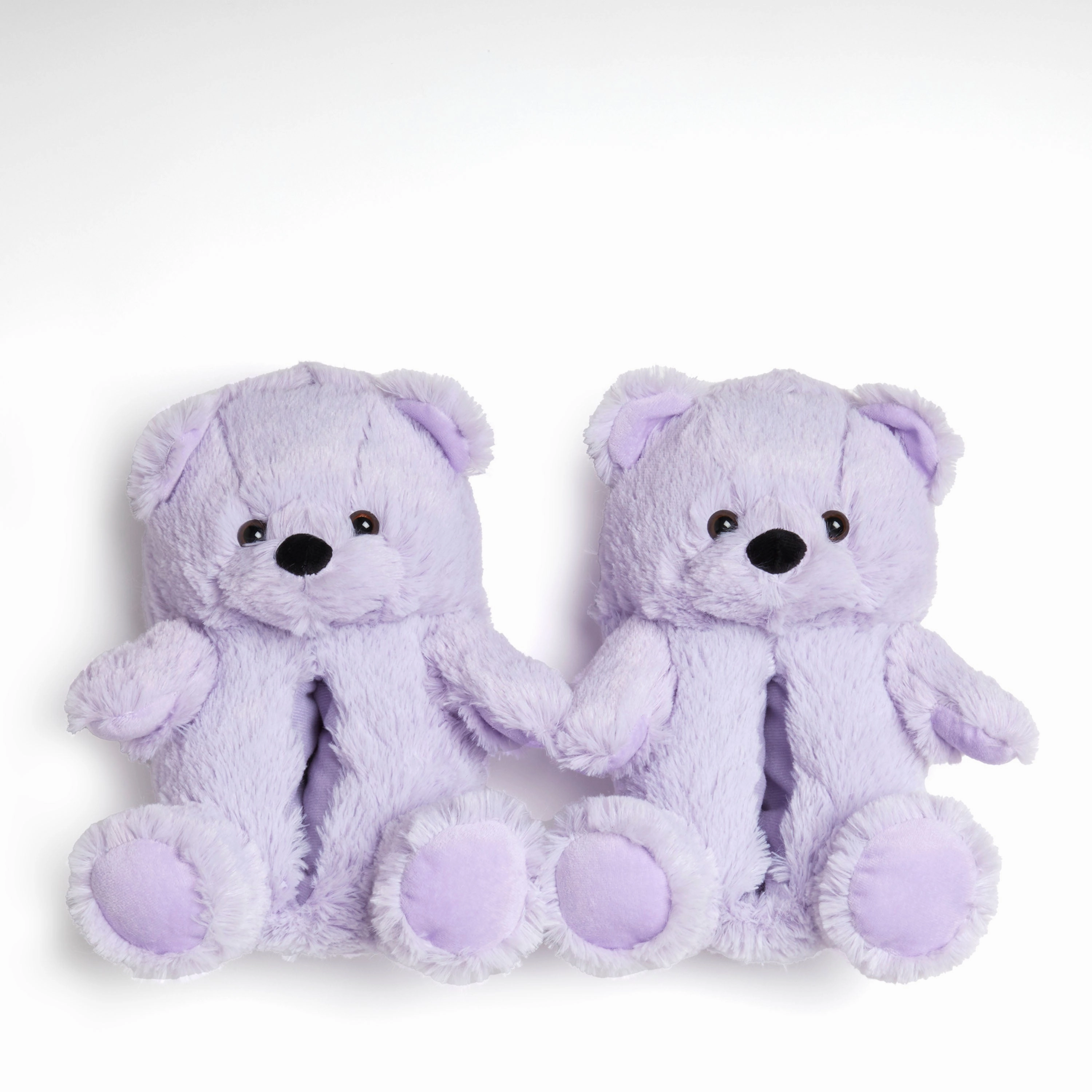 Cozyfoams Women's Overstuffed Bear Closed Back Slipper Seamless Walk Slip Comfort Sandals