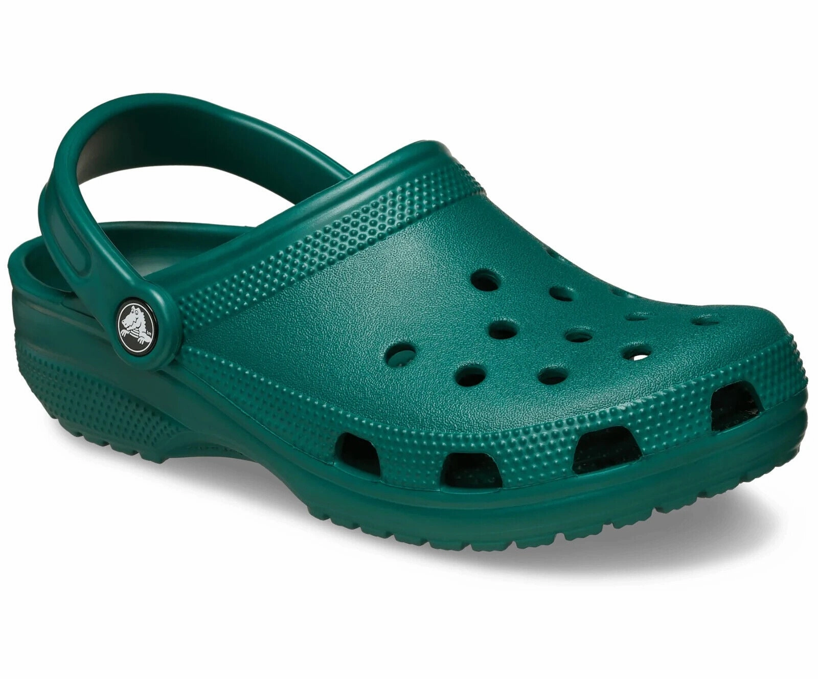 Crocs Classic 10001-302 Clogs Men's Emerald Green Slip On Comfort Shoes FD630 (Green,6) quick - drying - design shoes Cushioned Toe