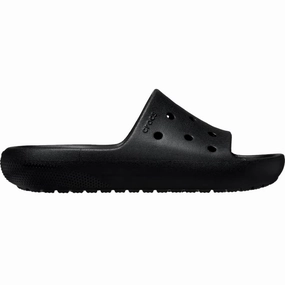 All-Age Fit Footwear for Men Crocs Classic Crocs Slide Black  206396-001 Grade-School