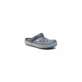 Crocs Crocband II Unisex Clogs - Charcoal Gray - M6W8 Comfort Walk Sandals