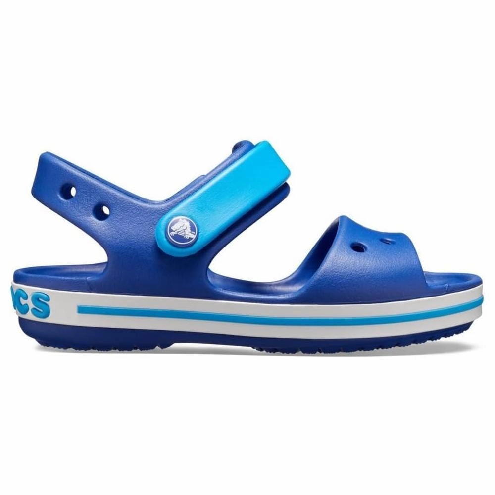 Sea View Crocs Kids Crocband Sandal - Cerulean Blue/Ocean