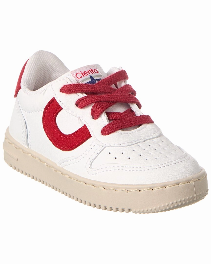 Cienta Leather Sneaker Vine Step