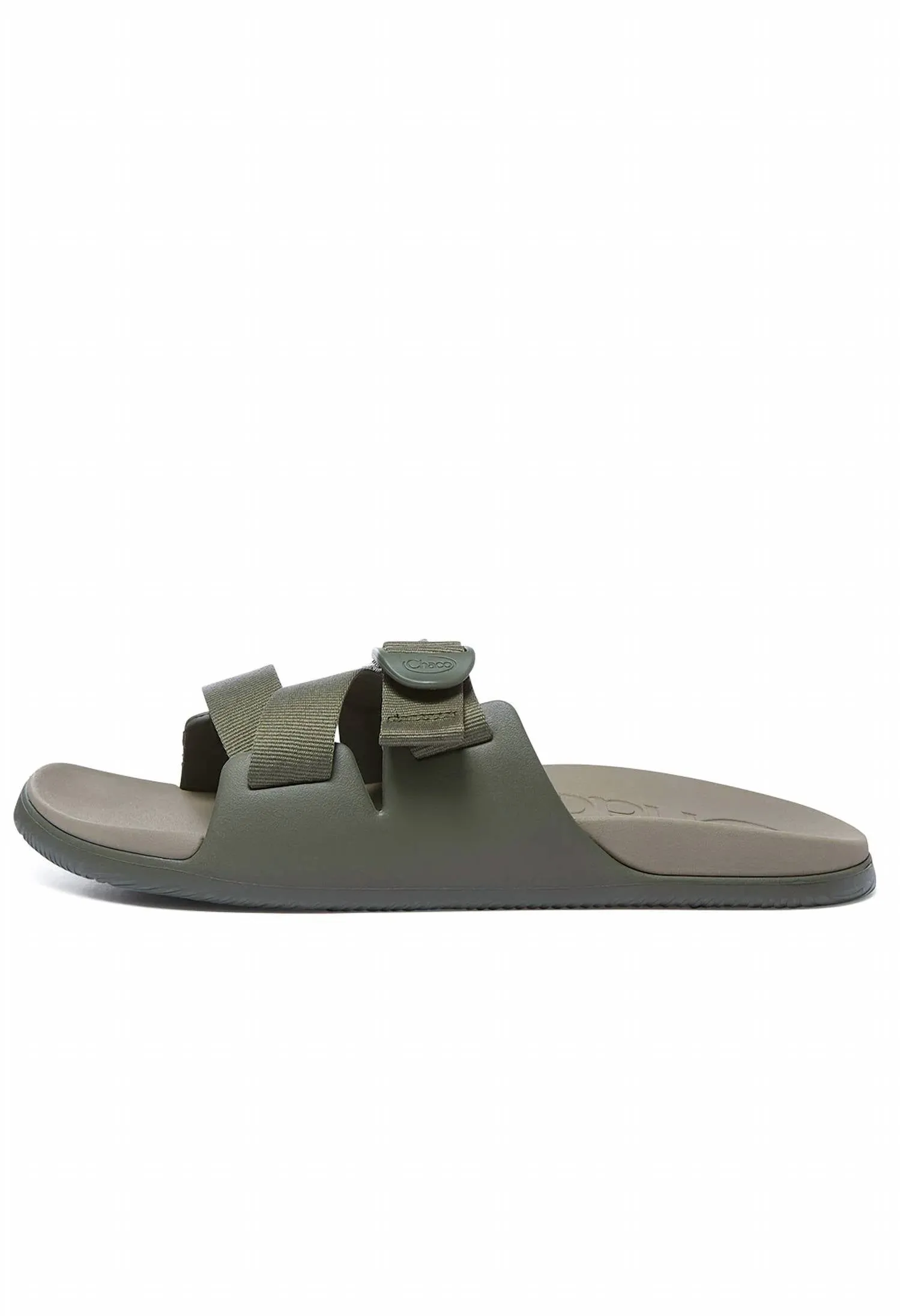 Men's Chillos Slide Sandal In Fossil Weekend Fit Breathable Flip-flops