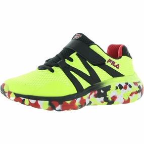 Flexible Fit Edge Path Cybotic Strap Mashup Mesh Lace Up Casual and Fashion Sneakers