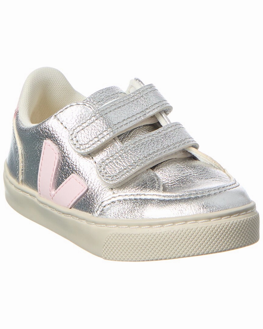 VEJA Small V-12 Chromefree Leather Sneaker Cliff Path