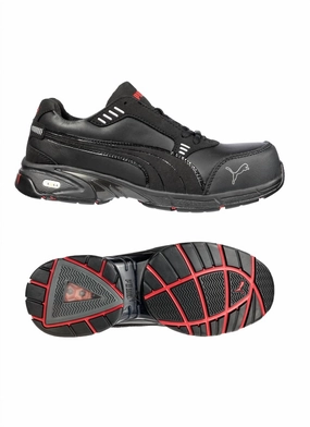 Men's Velocity Low Composite Safety Toe In Black ground - feel shoes