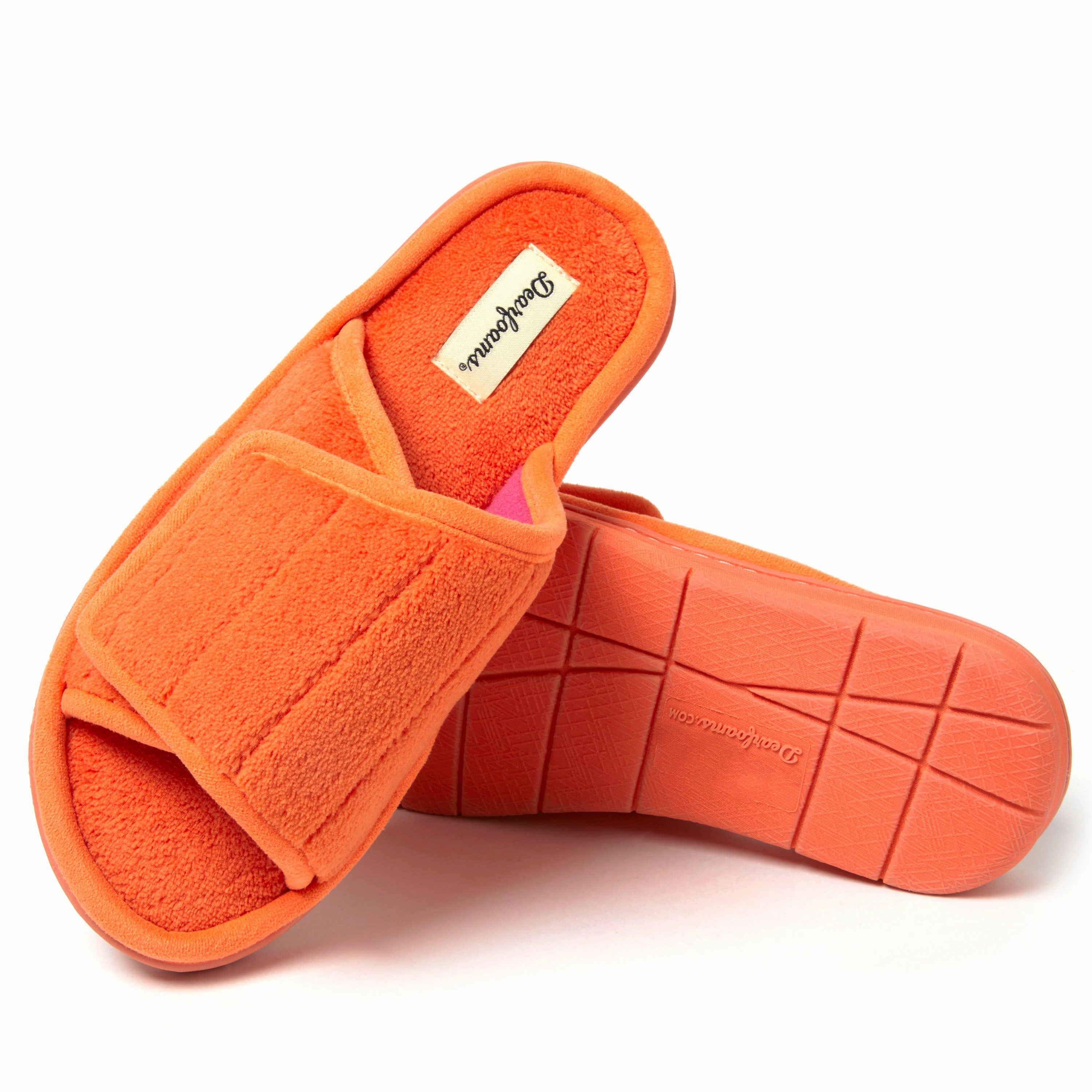 Comfort Fit Socks Dearfoams Women's Mickey Terry Slide