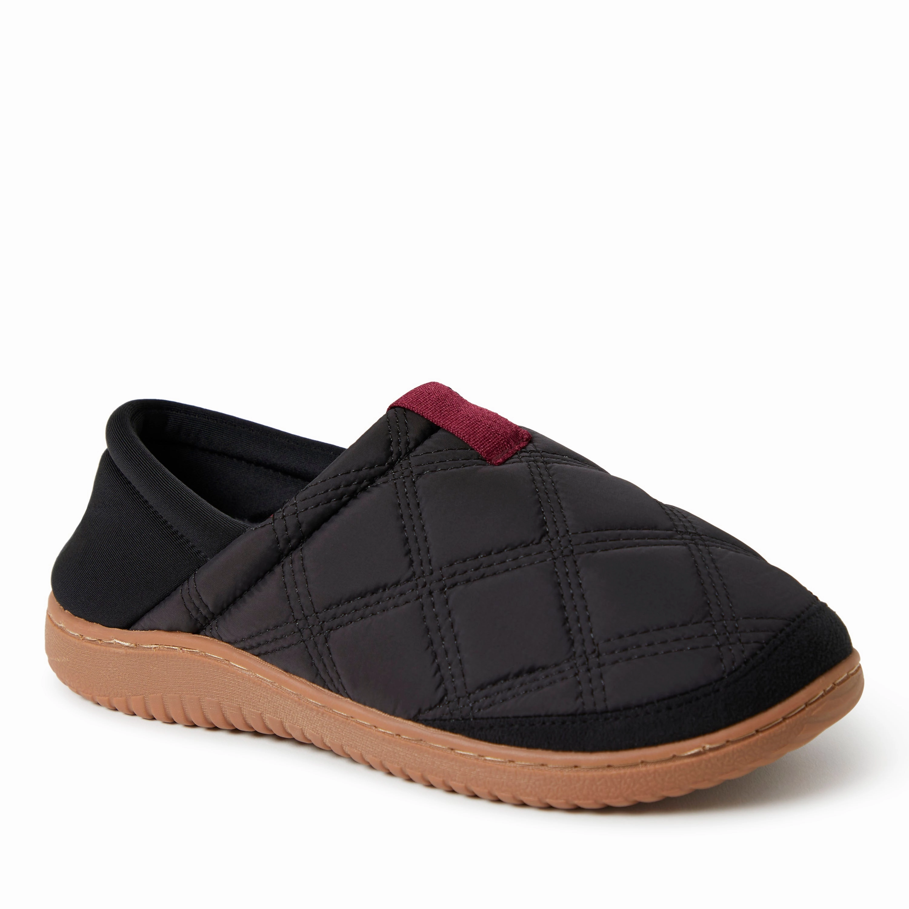 plastic Reliable Comfort Dearfoams Women's River Closed Back Collapsible Heel House Shoe Slipper