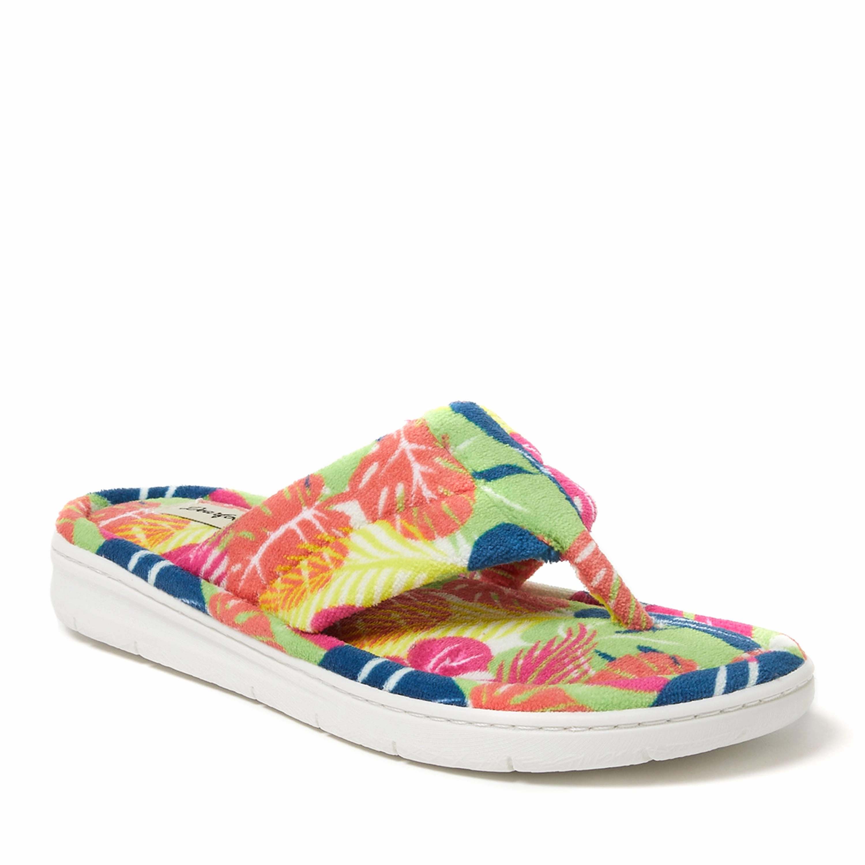 High Heel Dearfoams Women's Wrenley Terry Thong