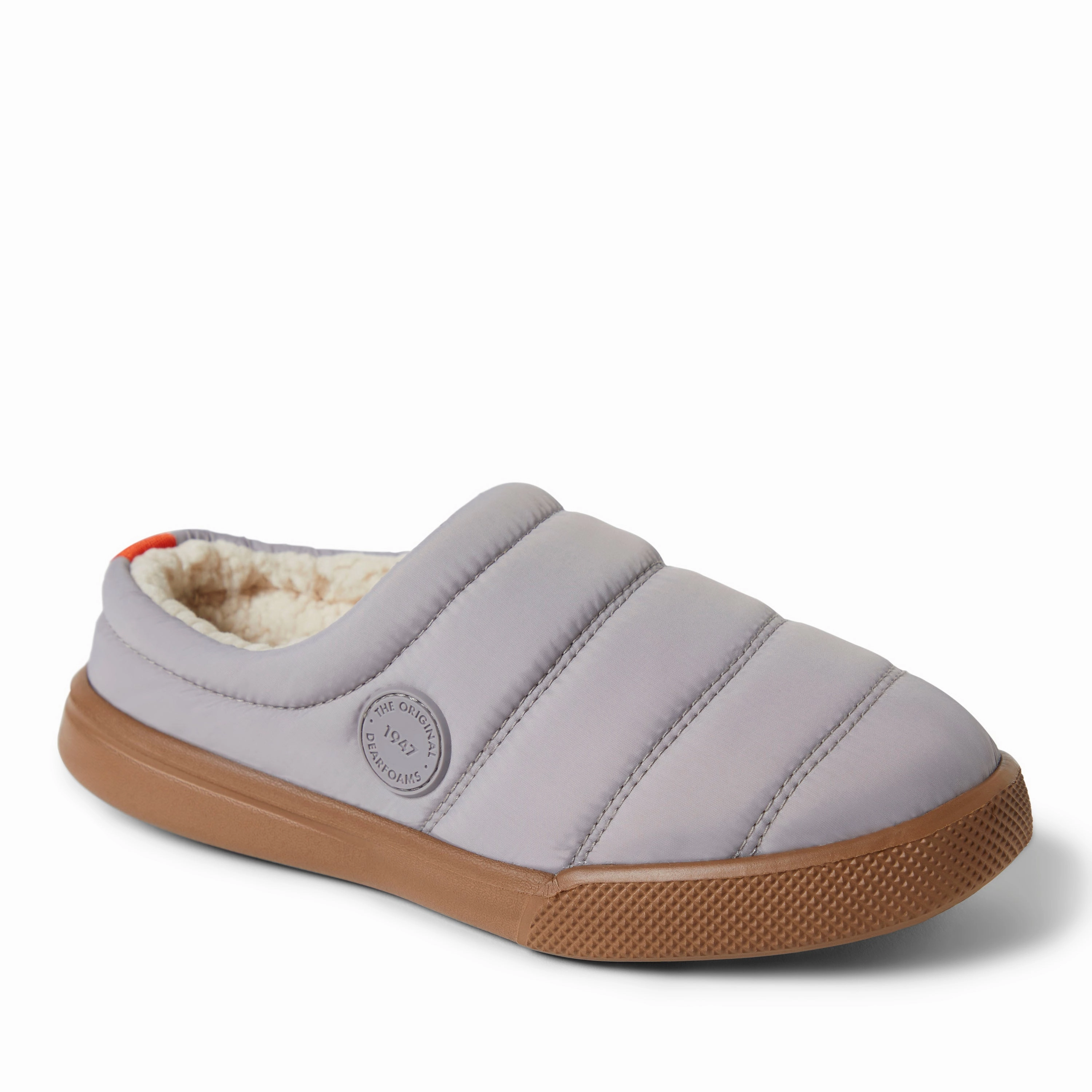 Quick Release Laces Textured Surface Dearfoams Womens Kendra Nylon Sport Lounge Clog