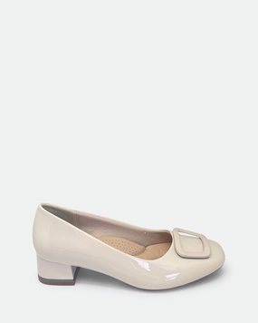 Decoy Beige Elegant Heels Instant Confidence