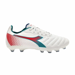 Diadora Brasil Elite GR LT W LP12 Women 7 White Firm Ground Soccer Cleats TF1650 race shoes mountain - climate shoes