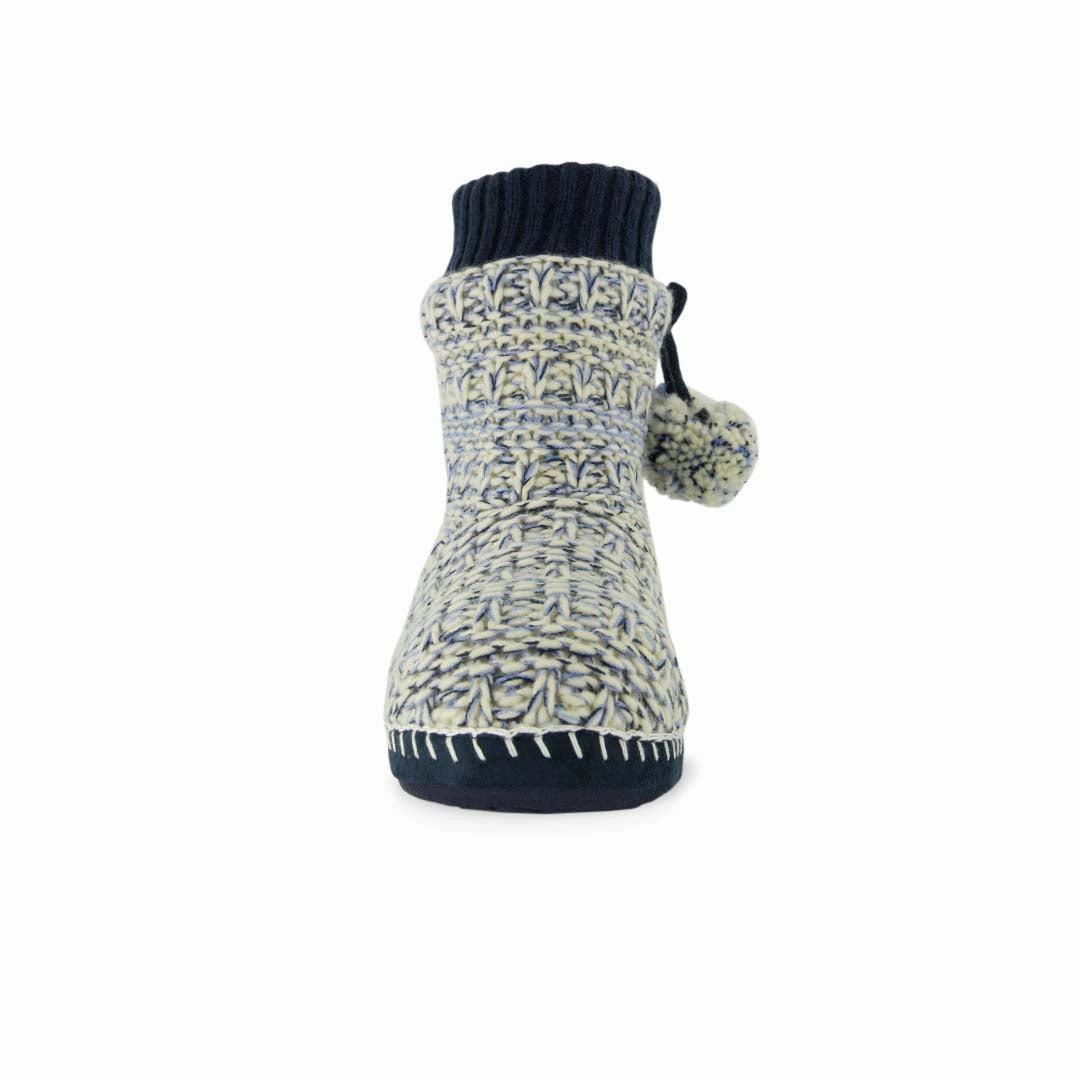 Waterproof Feature Quick Drying City Walking Dirty Laundry - Women's Aztec Knit Sock Boots (SLF4846ADL)