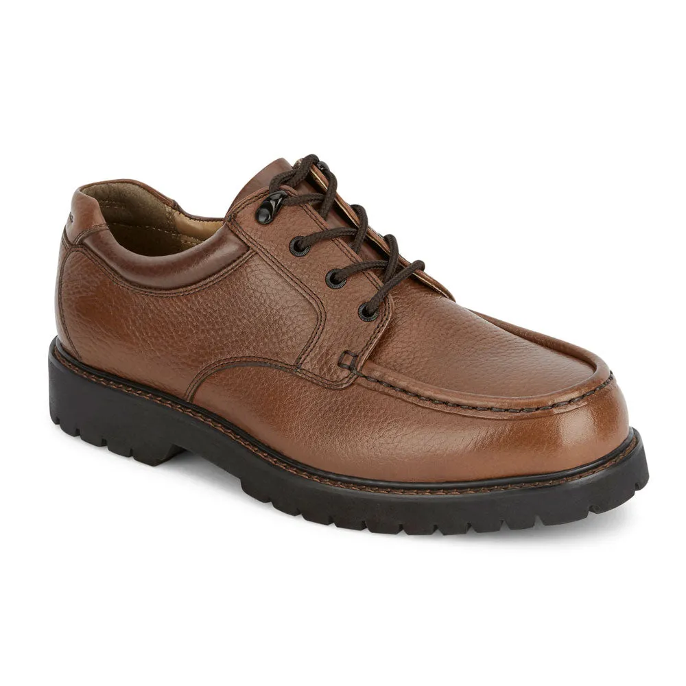 Tailored Silhouette Boardroom Wear Elegant Fit Dockers Mens Glacier Synthetic Leather Rugged Casual Oxford Shoe