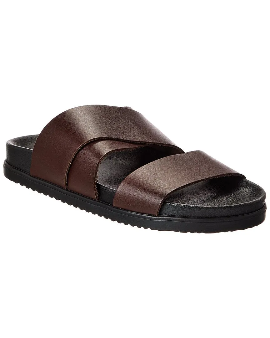 M by Bruno Magli San Remo Leather Sandal Comfortable Lightweight Footwear Shore Style