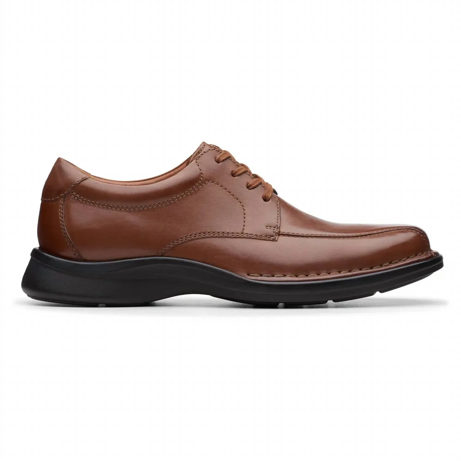 Smooth Form Professional Setting Men's Kempton Run Lace-Up Shoes In Tan Leather