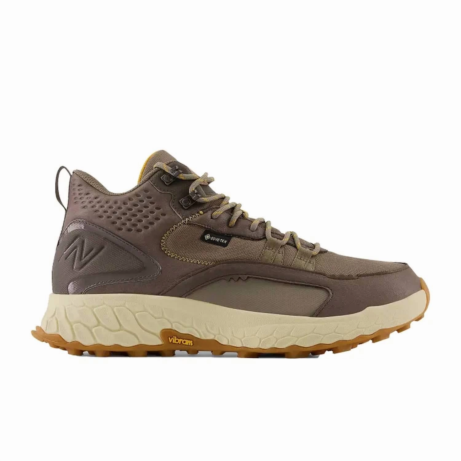 Men's Fresh Foam X Hierro Mid Gtx Shoes - D Width In Wren / Bungee / Golden Hour Functional Wear