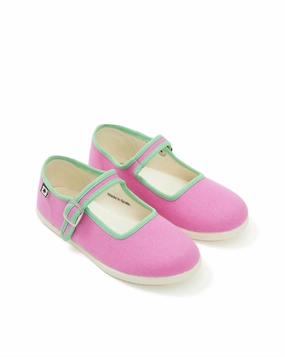 Heritage Craft Girl's Jane Shoes In Rose Masque