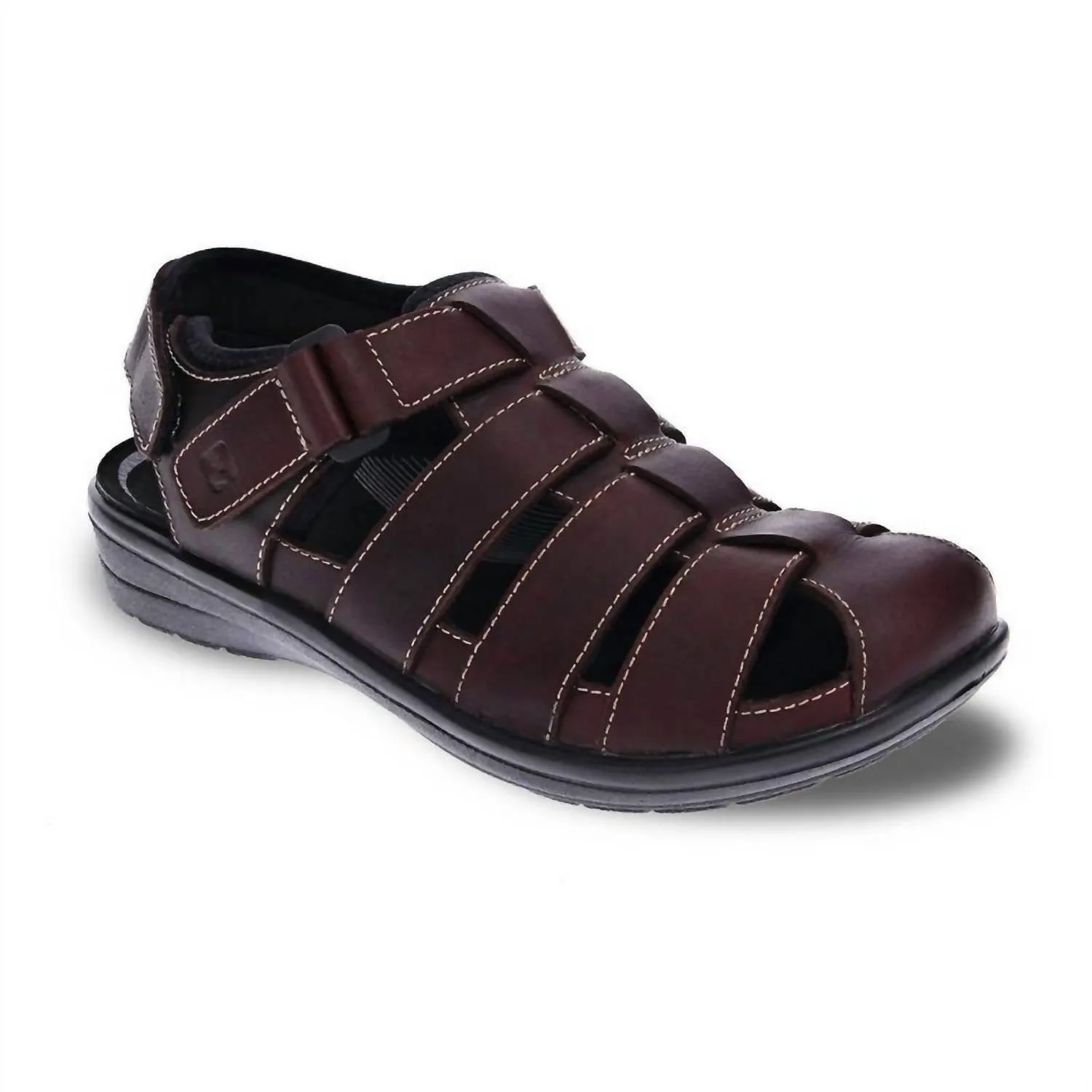 Anti Slip Men's Amsterdam Sandal In Whiskey