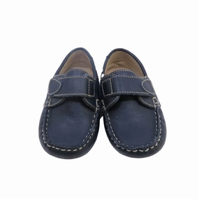 Kone Boys Navy Shoes Soft Lining