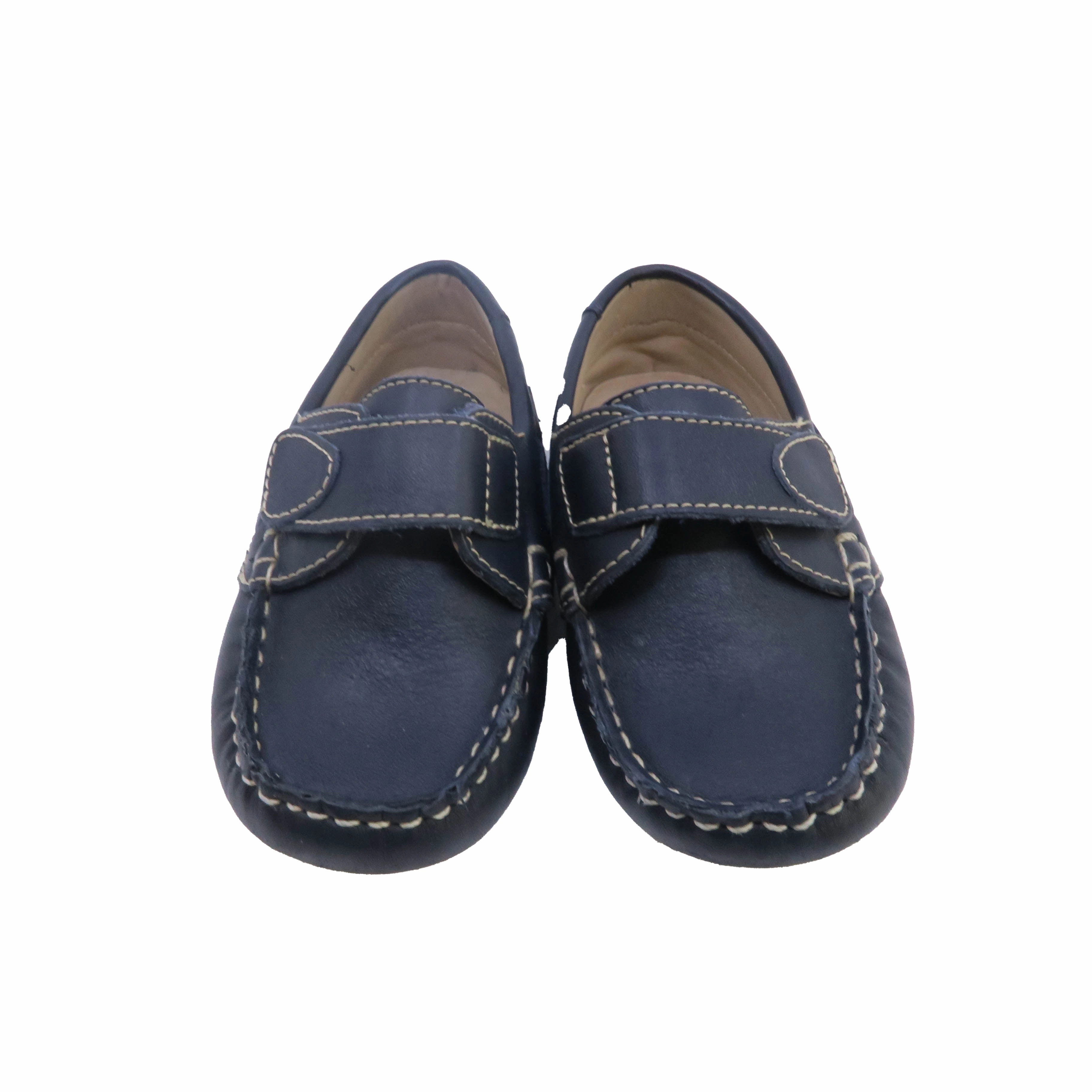 Kone Boys Navy Shoes Soft Lining