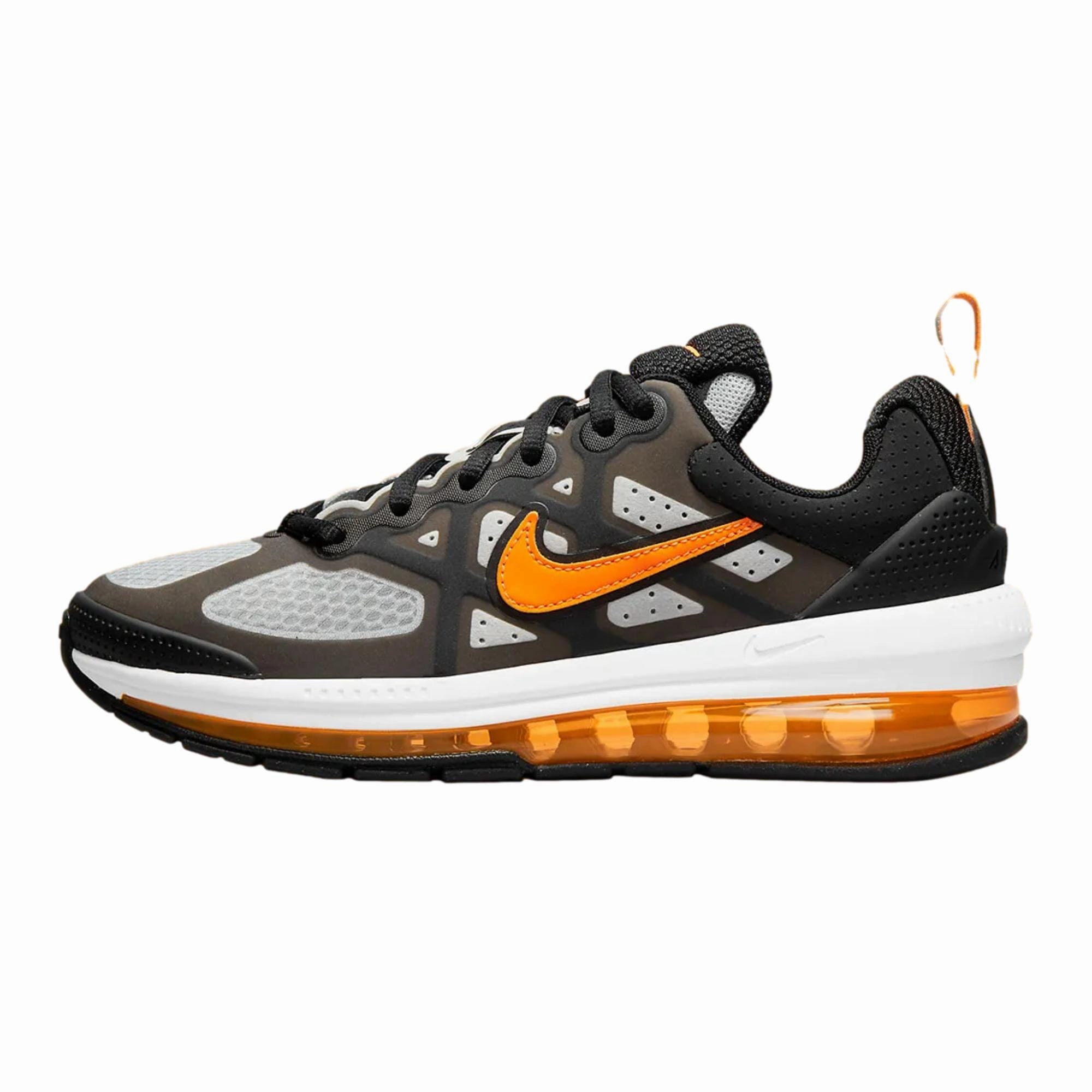 Nike Air Max Genome Black/Total Orange-Grey Fog  CZ4652-002 Grade-School ClassicDesign