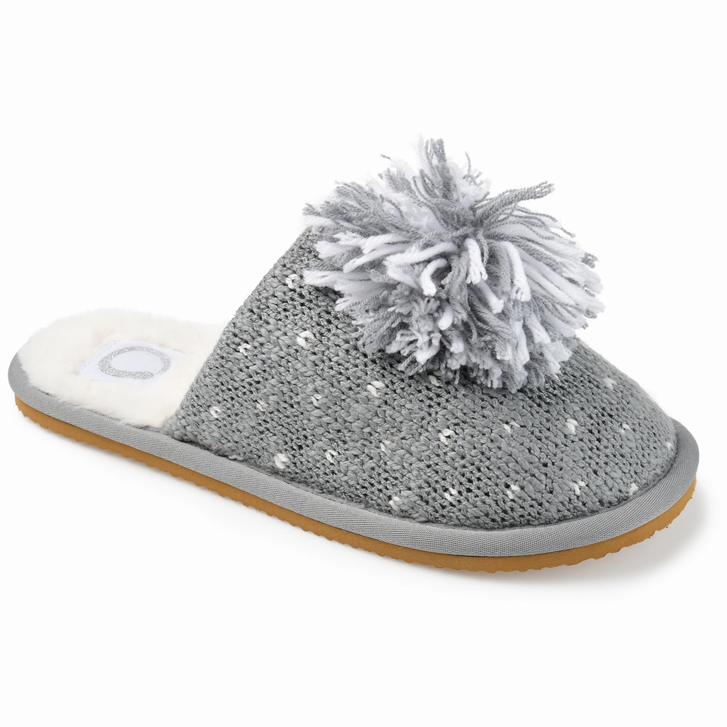 Journee Collection Women's Stardust Slipper Slip-On Comfort Phylon Midsole