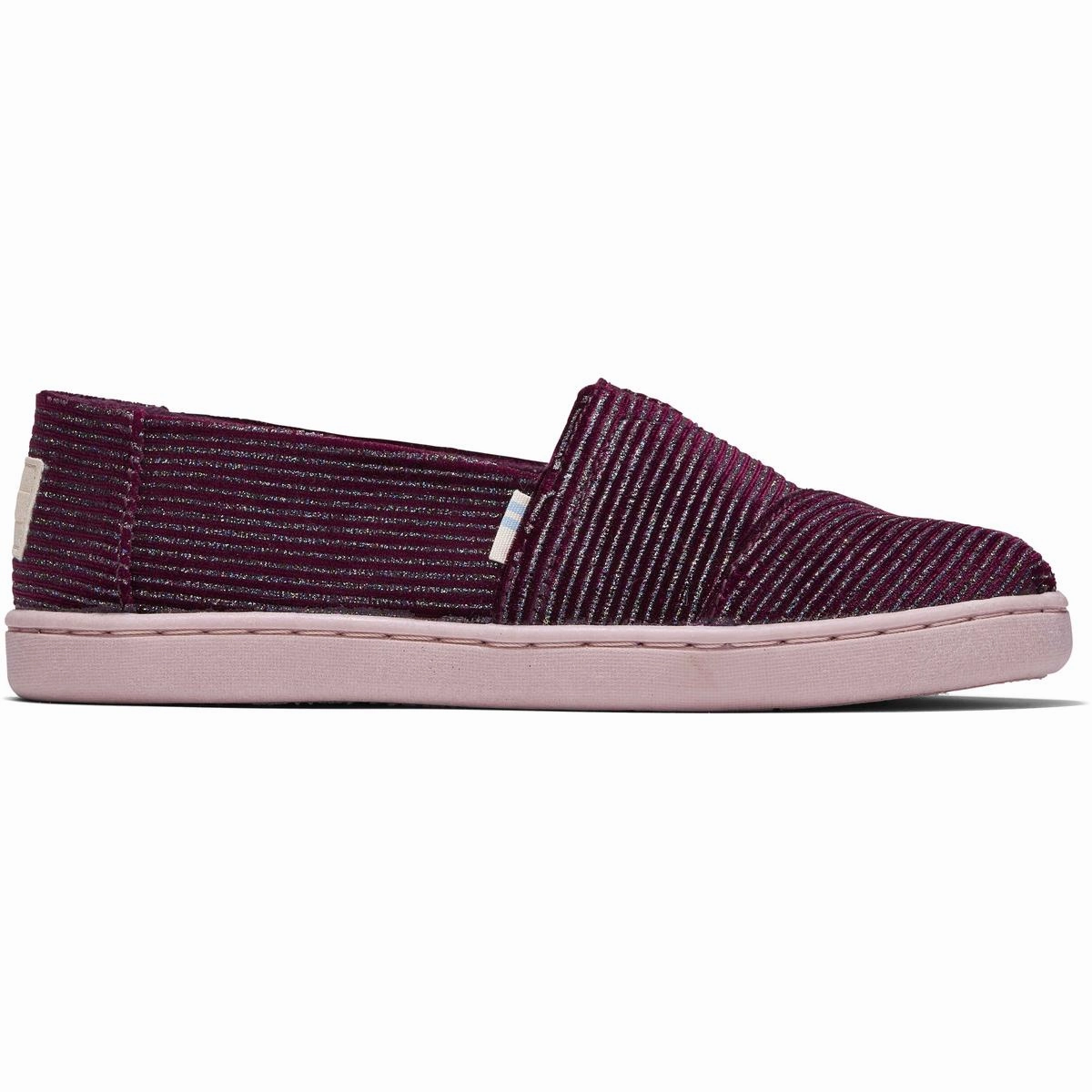 Alparata Girls Knit Slip On Loafers Smooth Sole