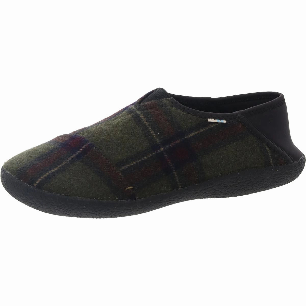 Womens Faux Fur Lined Wool Loafer Slippers Quick Sandals Fit