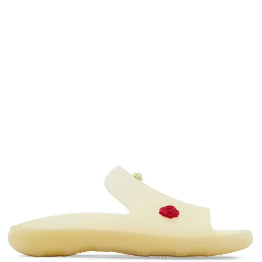 Compact Design Quick Entry Burberry Stingray Applique-Detail Slides