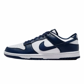 habit Nike Dunk Low Retro White / Midnight Navy - White  HF5441-107 Men's